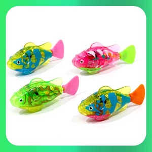 (LED헤엄치는 물고기) SA/물놀이/목욕놀이/장난감/완구/열대어/움직이는