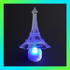 (LED 입체 에펠탑 조명등) SUP/인테리어/완성품