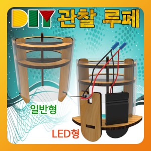 (DIY 관찰 루페(관찰경/확대경) LED형) EDU