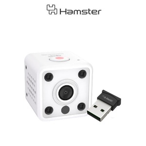햄스터 AI 카메라 화이트 + 무선네트워크어댑터(Wi-Fi동글) 세트