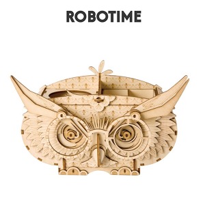 (입고미정)(부엉이 다용도함) 로보타임 TG405 OWL STORAGE BOX
